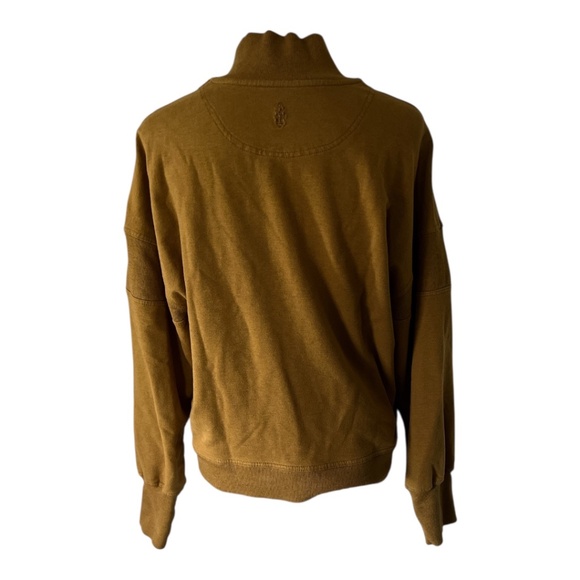Free People Movement Adeline Pullover 1/4Zip Sweatshirt size L - Picture 6 of 10